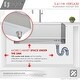 preview thumbnail 8 of 25, STYLISH 30 inch Stainless Steel 16G Workstation Undermount Kitchen Sink - Brushed Stainless Steel - 30" x 19" x 10"
