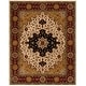 preview thumbnail 29 of 35, SAFAVIEH Handmade Heritage Kassandra Traditional Oriental Wool Rug 6' x 9' - Ivory/Red - Rectangle