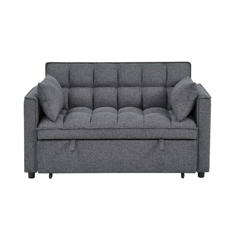 Anmytek Convertible Tufted Sienna Sleeper Sofa
