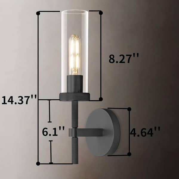 KAYLA Indoor Wall Light, Brass Wall Sconces Lighting Fixture, Bathroom ...
