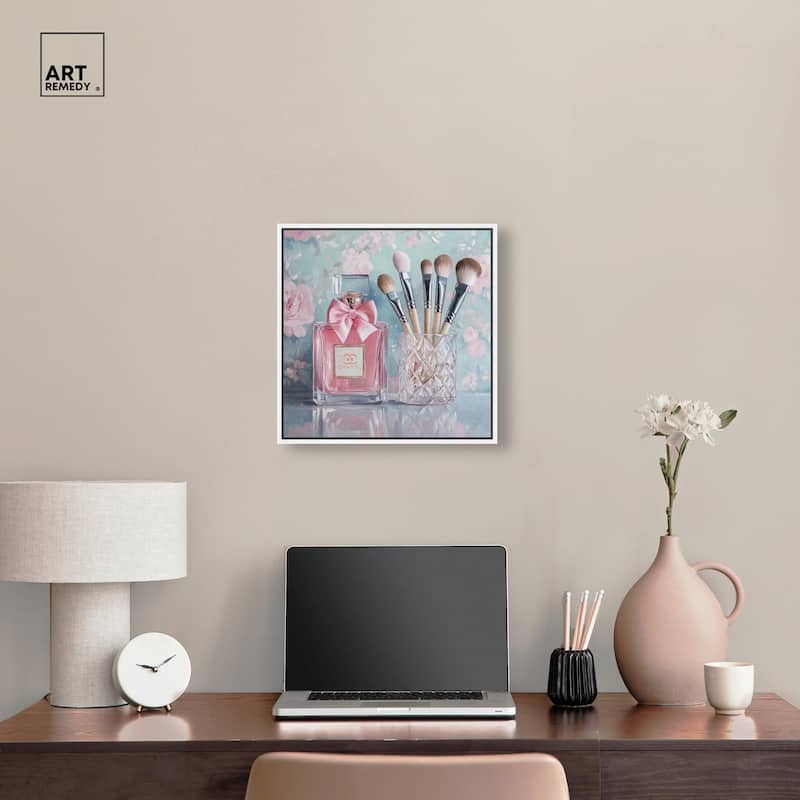 Love Dainty Perfume and Makeup Canvas by Art Remedy