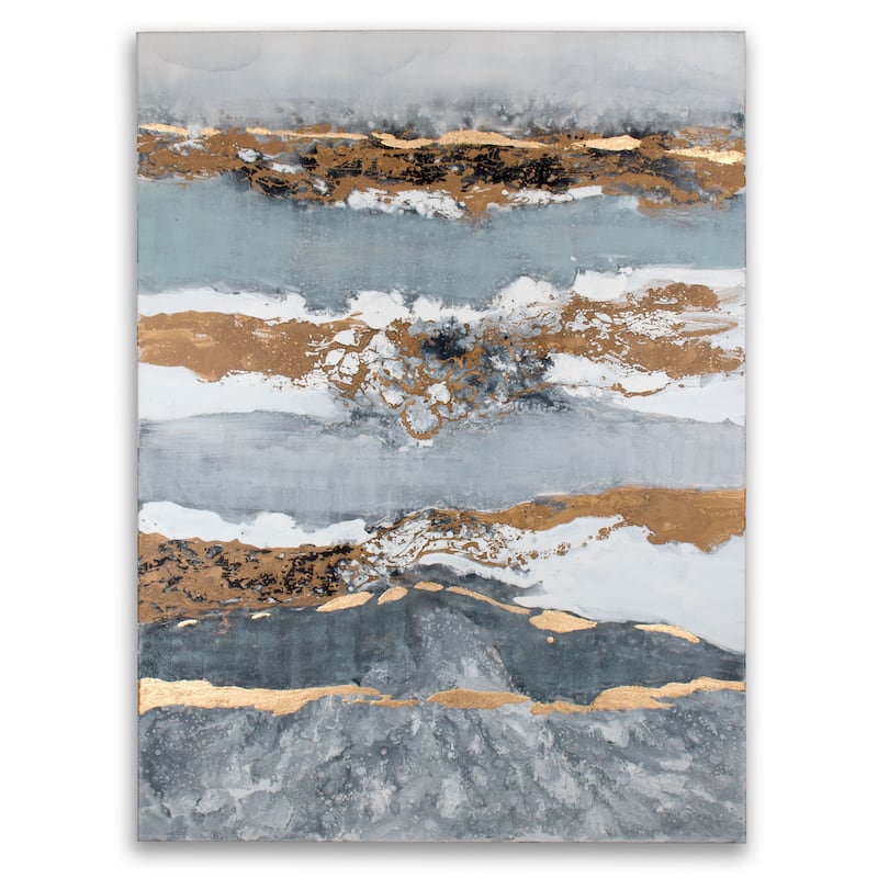 Shimmering Light Hand Painted Canvas