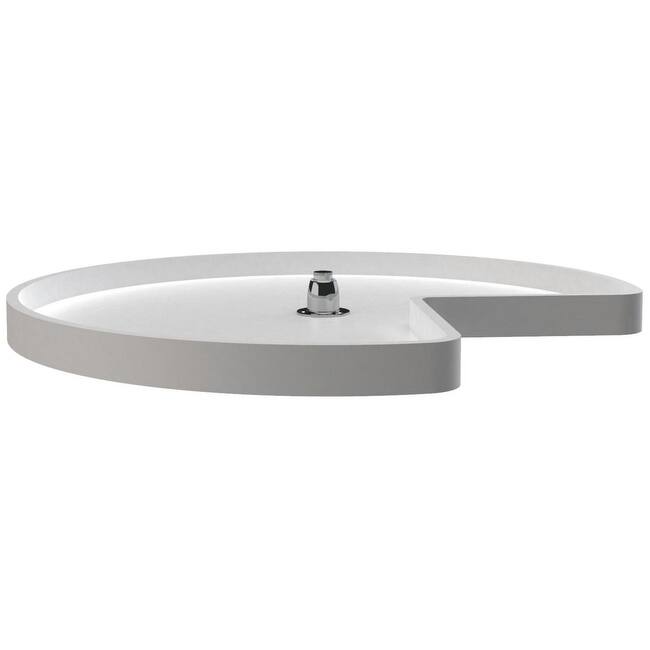 Rev-A-Shelf RAS Polymer 32 Inch Pie Cut Single Lazy Susan Shelf with