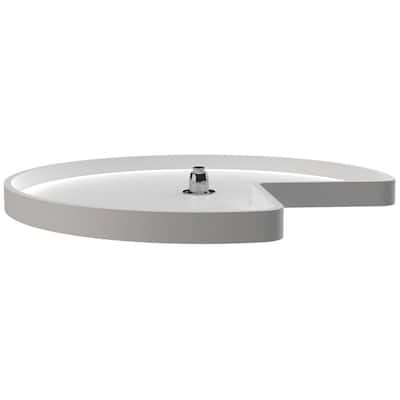 Rev-A-Shelf RAS Polymer 32 Inch Pie Cut Single Lazy Susan Shelf with