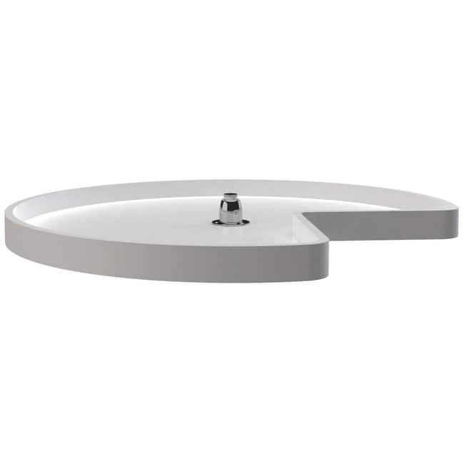 Rev-A-Shelf RAS Polymer 32 Inch Pie Cut Single Lazy Susan Shelf with