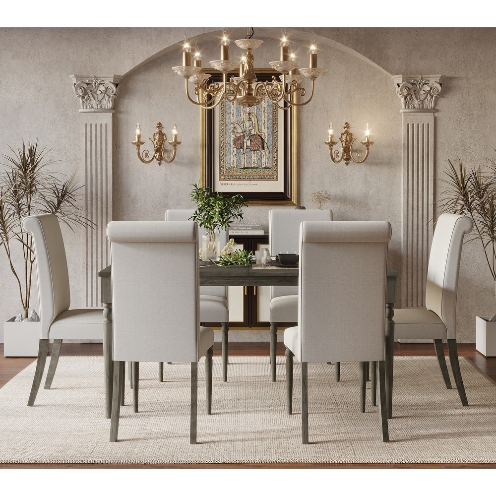 Franklin 7-pieces Dining Table and Chair