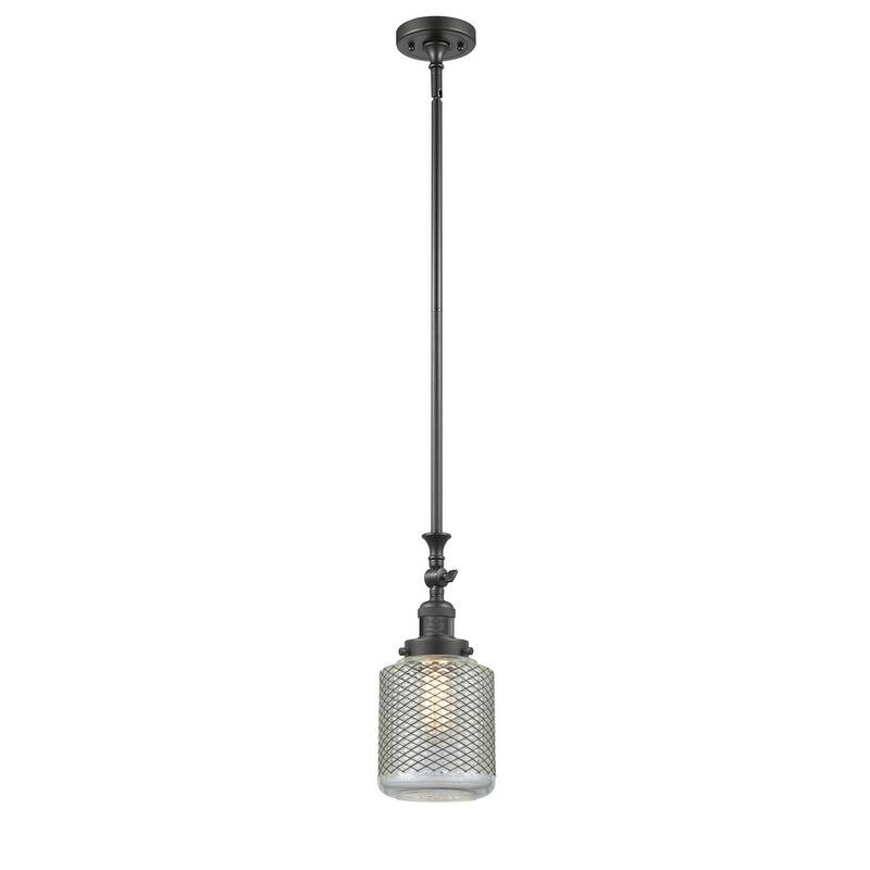 Innovations Lighting Stanton Single Light 6" Wide Mini Pendant