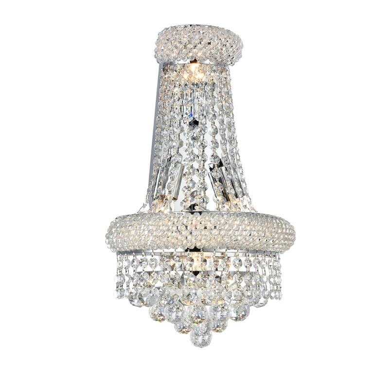 Fleur Illumination 4 light Chrome Wall Sconce