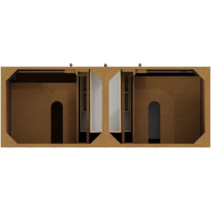 James Martin Vanities 435-V60D-1WZ Hudson 60" Free Standing Double