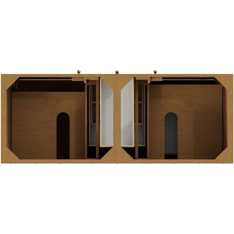 James Martin Vanities 435-V60D-FENC Hudson 60" Free Standing Double