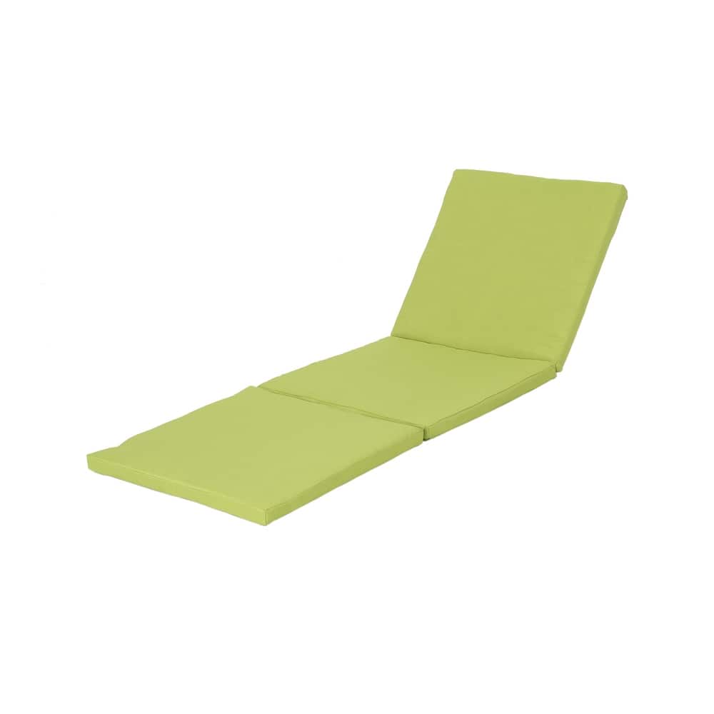 Jamaica Outdoor Chaise Lounge Cushion by Christopher Knight Home
