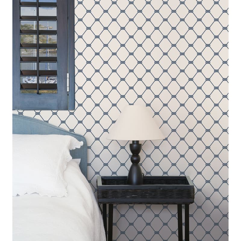 Galerie Wallcoverings Deauville 2 Nautical Rope Non-woven Matte Wallpaper Roll