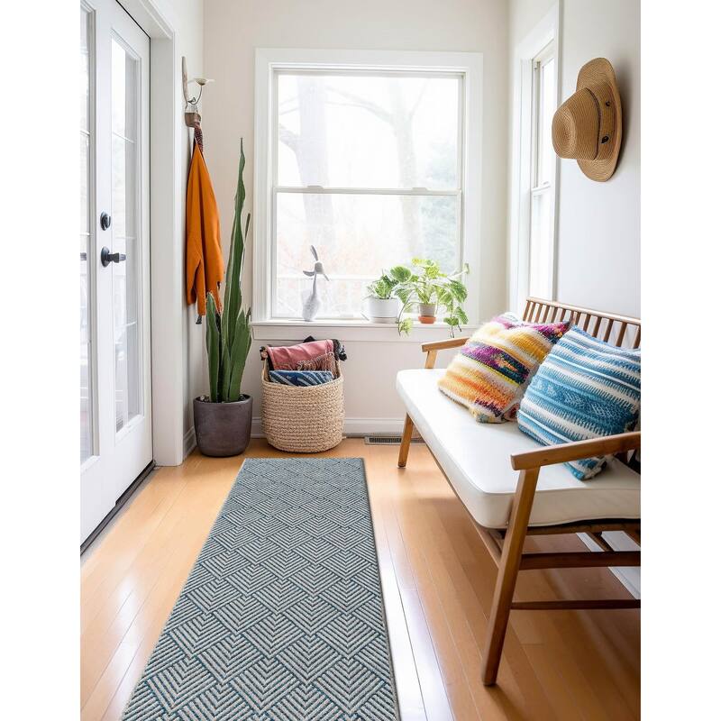 ECARPETGALLERY Machine Woven Laura Indoor/Outdoor Area Rug