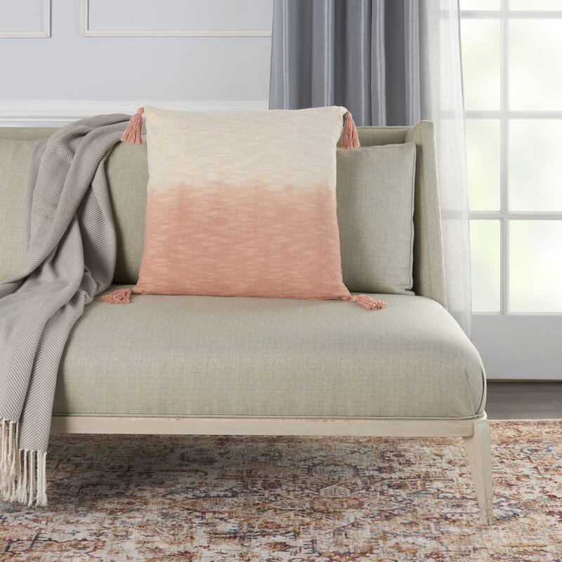Mina Victory Life Styles Ombre Throw Pillow, (14" x 30")