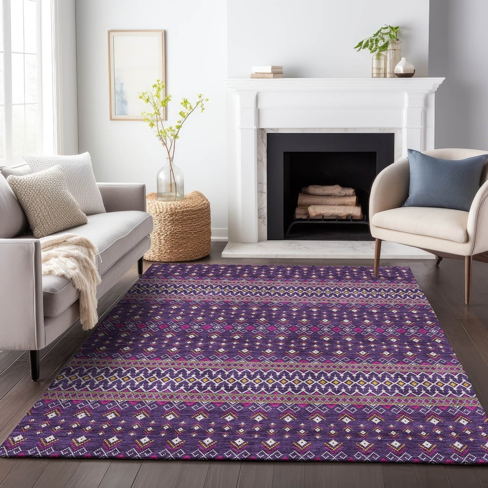 Premium Washable Super Soft Boho Moroccan Mayfield Rug