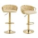 preview thumbnail 12 of 42, Modern Swivel Counter Height Bar Stools Adjustable Counter Stool With Backs