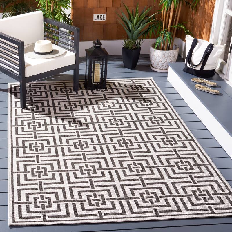 SAFAVIEH Linden Darla Indoor/ Outdoor Waterproof Patio Backyard Rug