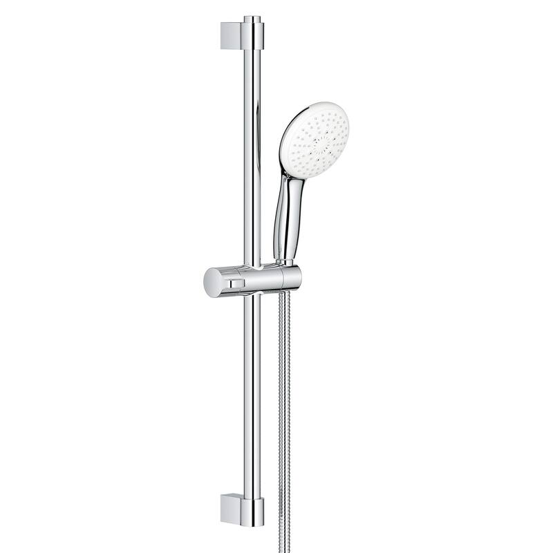 Grohe 26 761 2 Tempesta Shower System with Hand Shower, Slide Bar, and