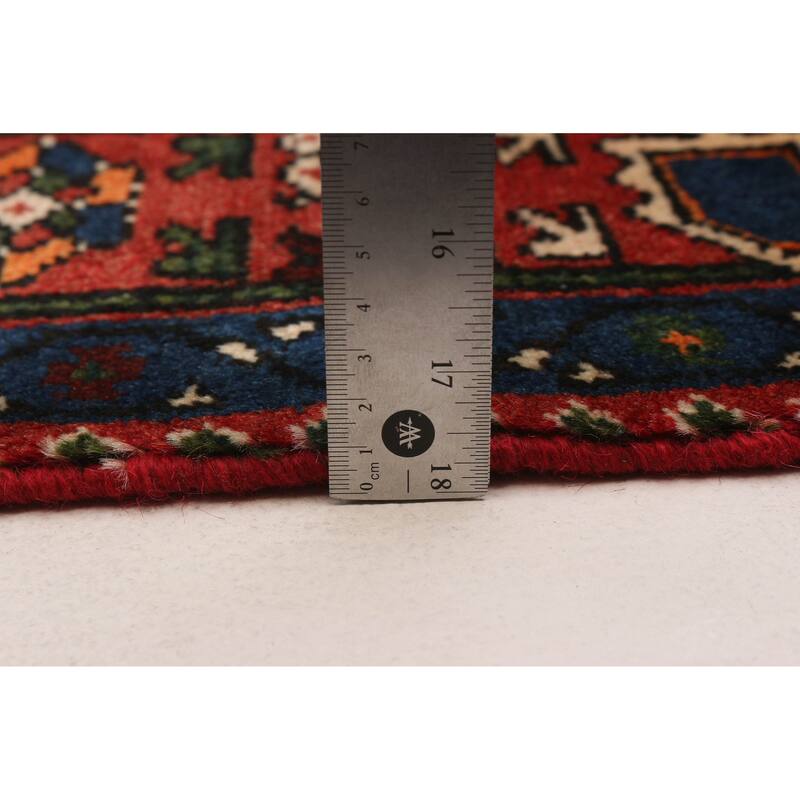 ECARPETGALLERY Hand-knotted Andelz Black Wool Rug - 4'6 x 6'5