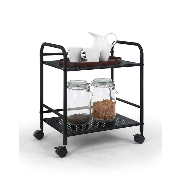 Simple Houseware Heavy Duty 3-Tier Metal Utility Rolling Cart, Silver : Buy Online at Best Price in KSA - Souq is now