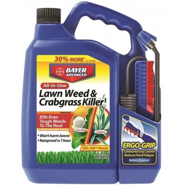 Bioadvanced 704138a Lawn Weed And Crabgrass Killer Spray 1 3 Gallon