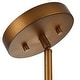 preview thumbnail 8 of 10, Artisan Antique Bronze Metal Drum Chandelier
