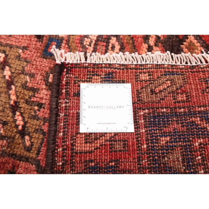 ECARPETGALLERY Hand-knotted Andelz Dark Copper Wool Rug - 3'7 x 9'8