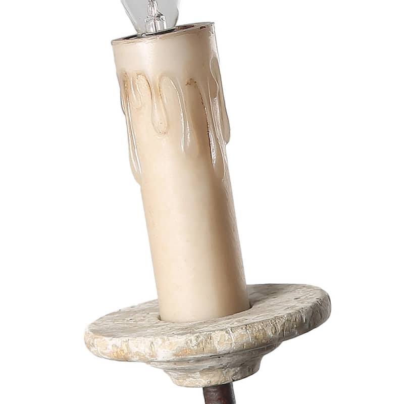 The Gray Barn 6-Light Farmhouse French Country Chandelier for Dining Room - D39"* H38"