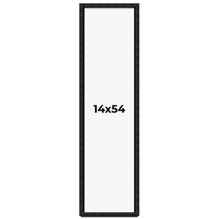 14x54 Inch Box 14x54 Shadow Box Black Rustic Barnwood Display Frame | 1.125 Inch - Bed ...