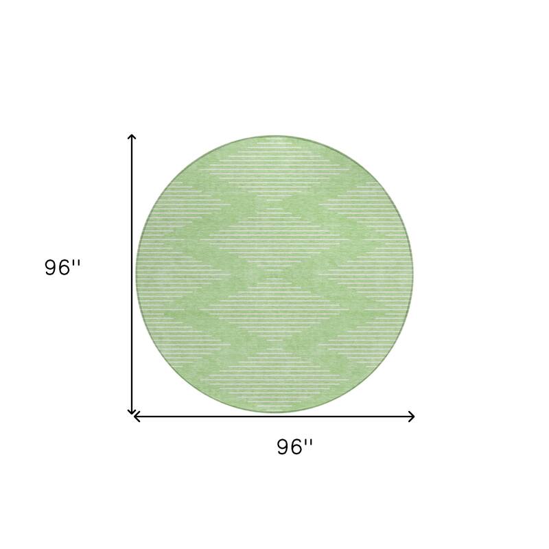 HomeRoots Geometric Transitional Rectangle Outdoor Rug