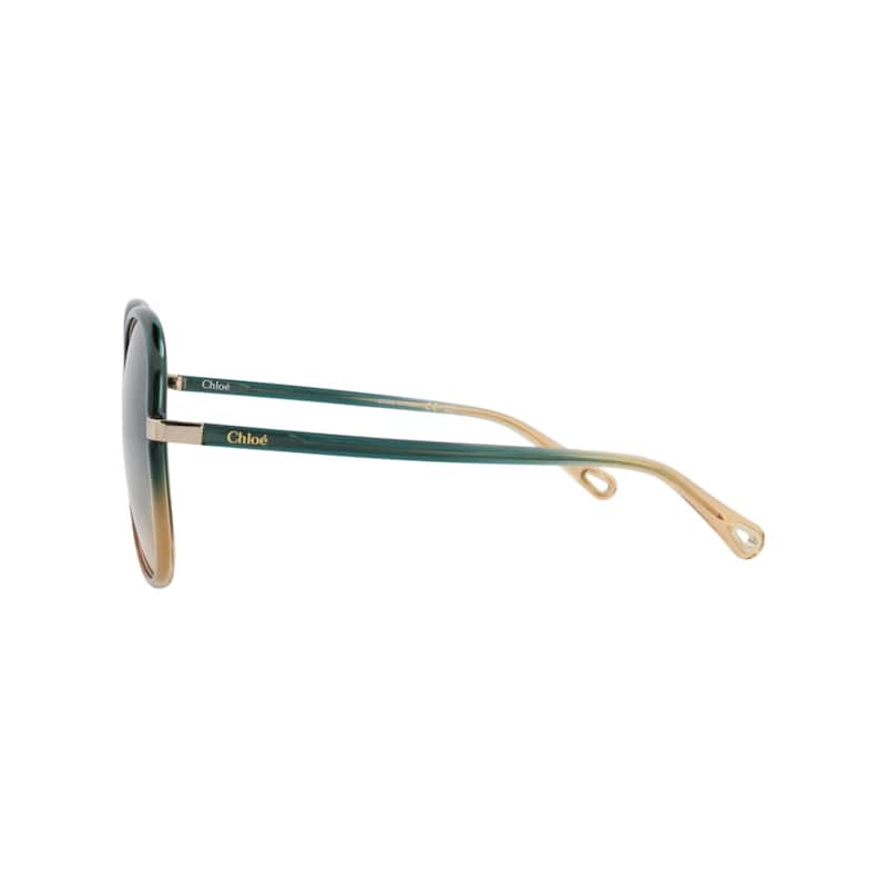 Chloé Round-Frame Injection Sunglasses