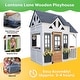 preview thumbnail 3 of 7, KidKraft Lantana Lane Wooden Playhouse