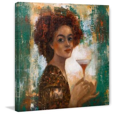 Golden Days Print on Wrapped Canvas