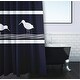 preview thumbnail 3 of 13, 71 x 74-inch Birdwalk Animal Print Shower Curtain