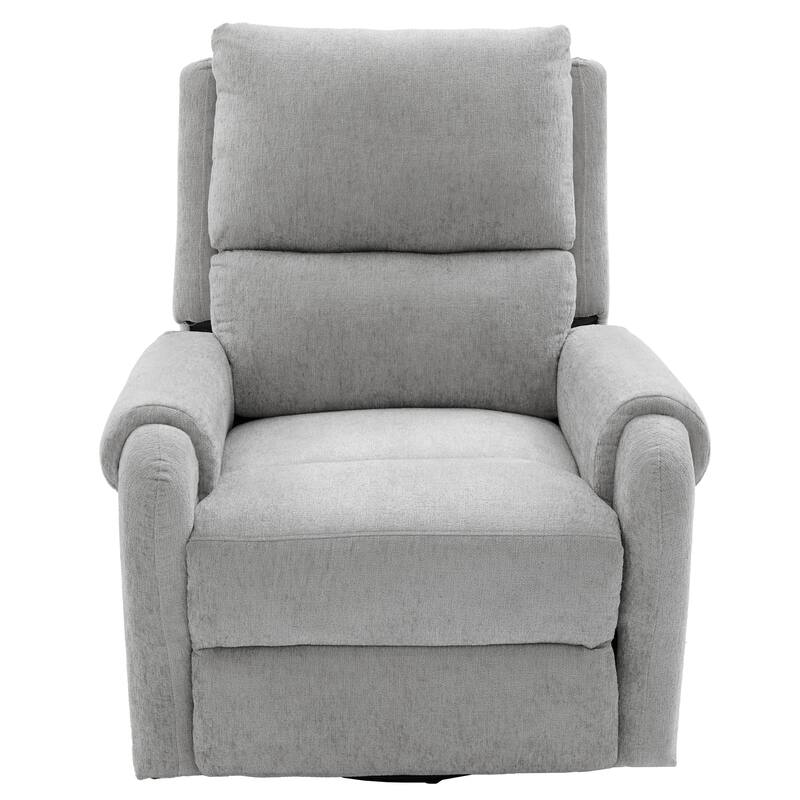 Manual Recliner Massage Recliner Chair Nursery Recliner Chair Swivel Rocker Recliner Sofa with a Side Storage Pocket