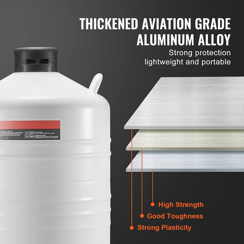 Liquid Nitrogen Tank for Beauty Industry, Semen Preservation, Scientific - 30L