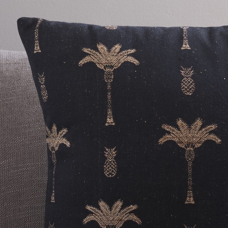 SAFAVIEH Home Reya Cotton/Viscose Lumbar Pillow