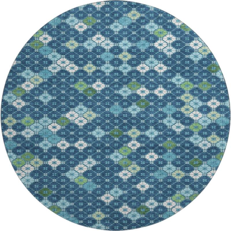 Premium Washable Super Soft Modern Mosaic Mayfield Rug