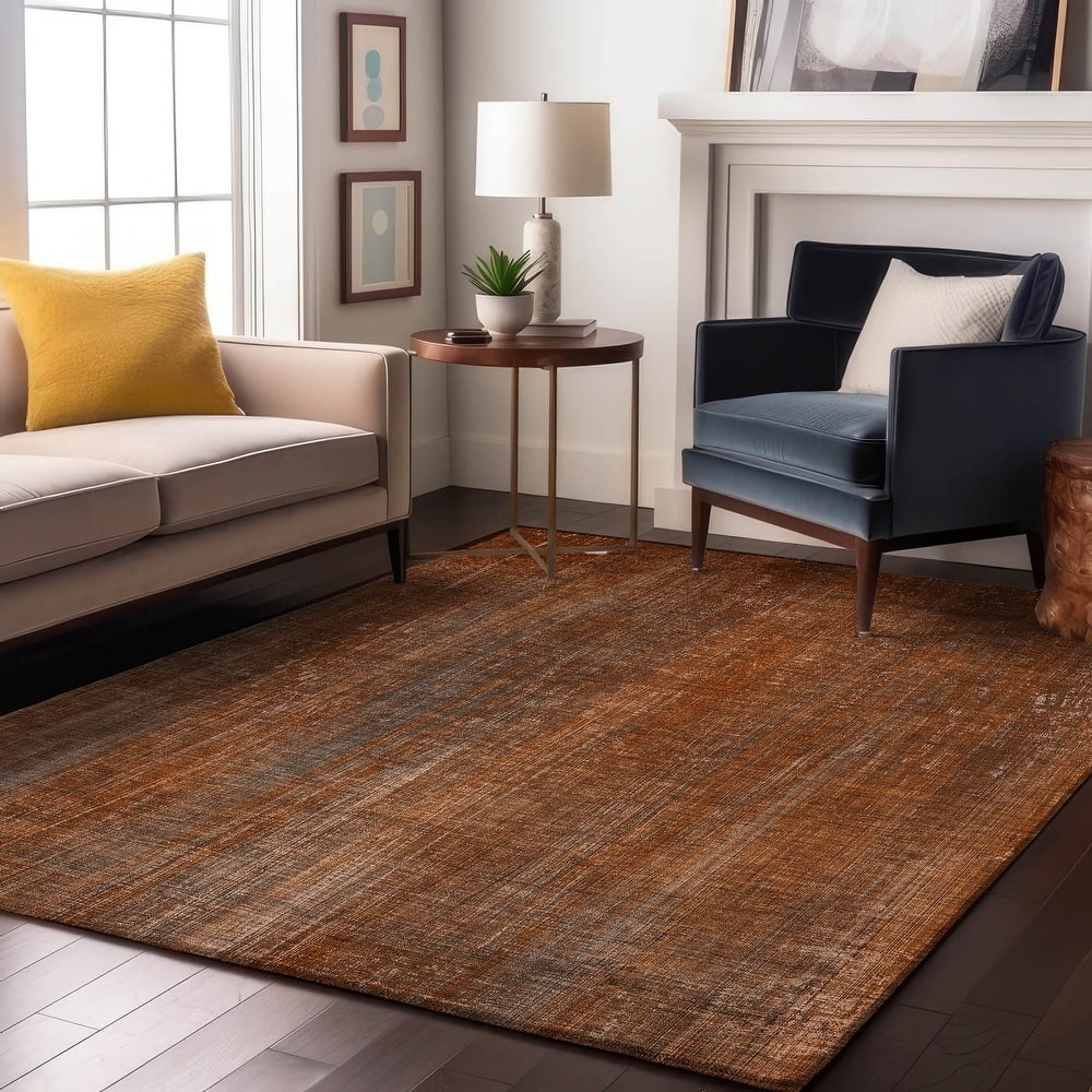 Premium Washable Super Soft Solid Abstract Mayfield Rug