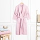 preview thumbnail 20 of 50, American Soft Linen Women's 100% Cotton Terry Bathrobe - Soft, Absorbent, Quick Dry Turkish Robes for Women