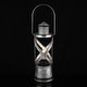 preview thumbnail 8 of 9, Alpine Corporation 15"H Indoor/Outdoor Vintage Metal Lantern with LED Lights, Silver