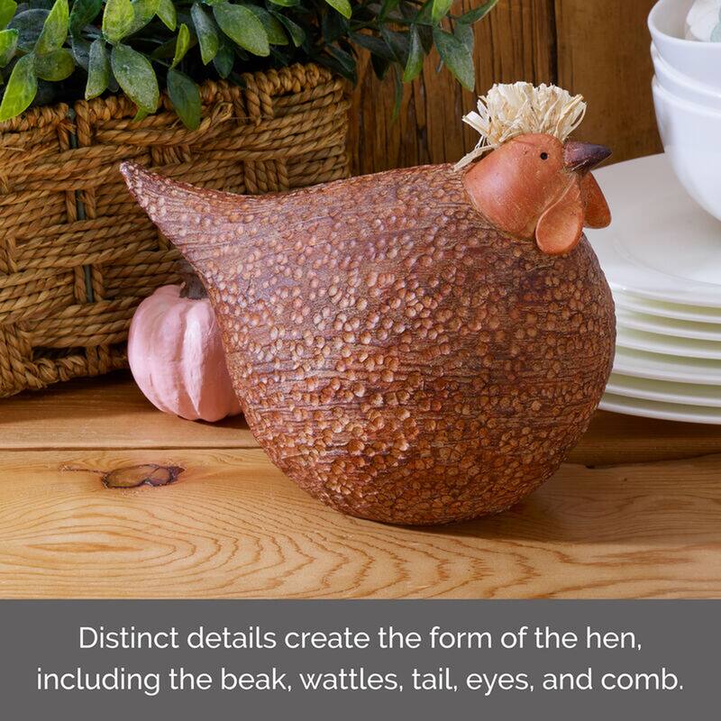 Elements Hen Tabletop Décor, 6X5 Inch