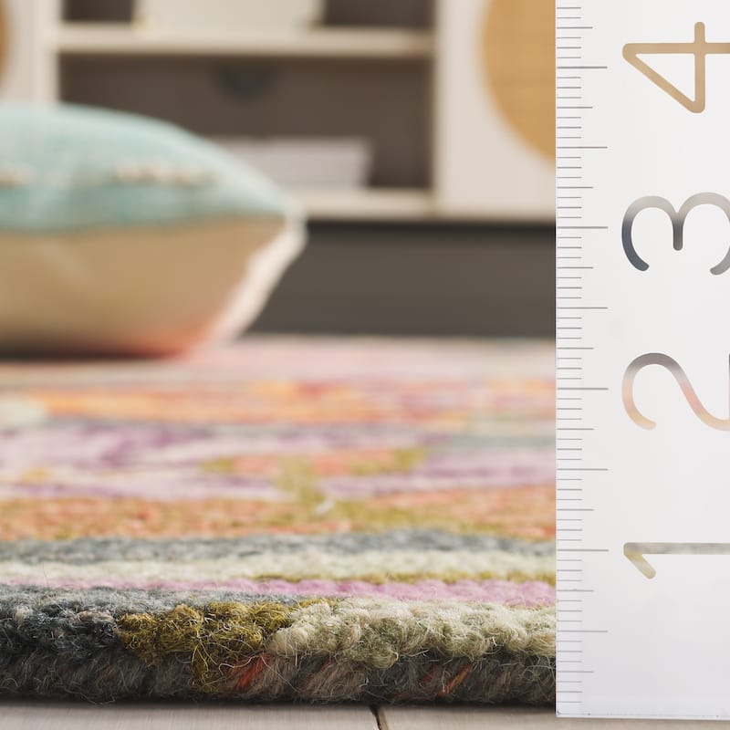 SAFAVIEH Handmade Jardin Ellisiv Floral Wool Rug