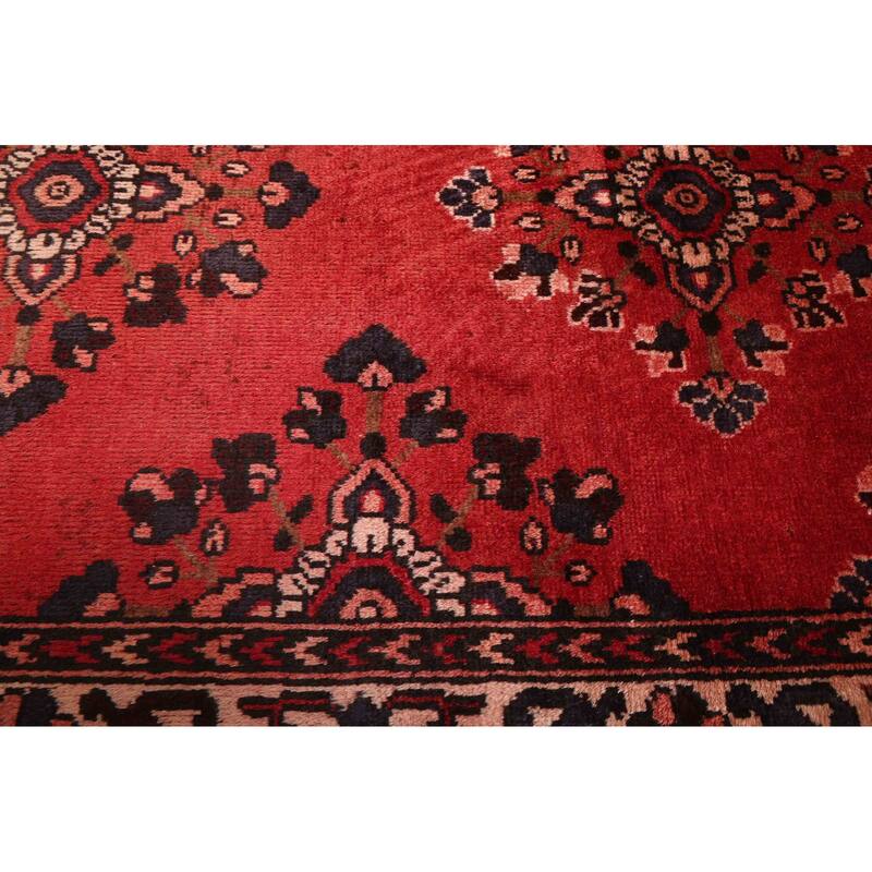 ECARPETGALLERY Hand-knotted Andelz Red Wool Rug - 3'1 x 10'1
