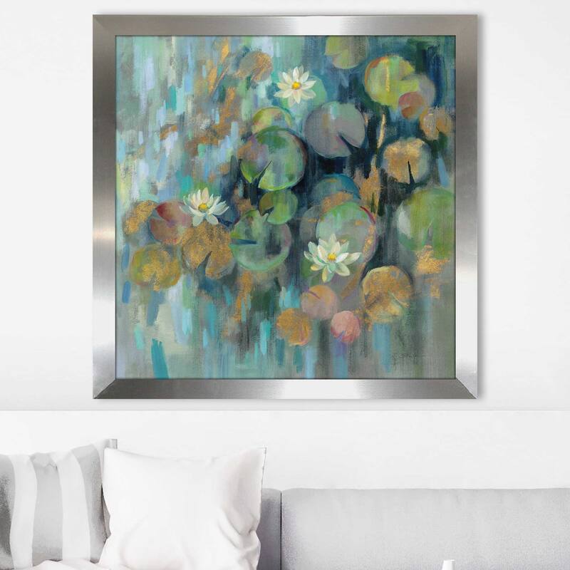 "Magic Lily Pond" Print on Acrylic