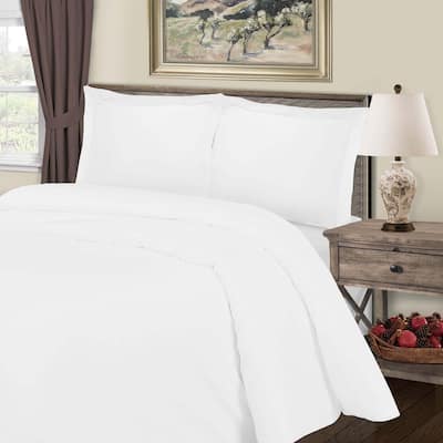 Superior 800 Thread Count Cotton Blend Duvet Cover Set