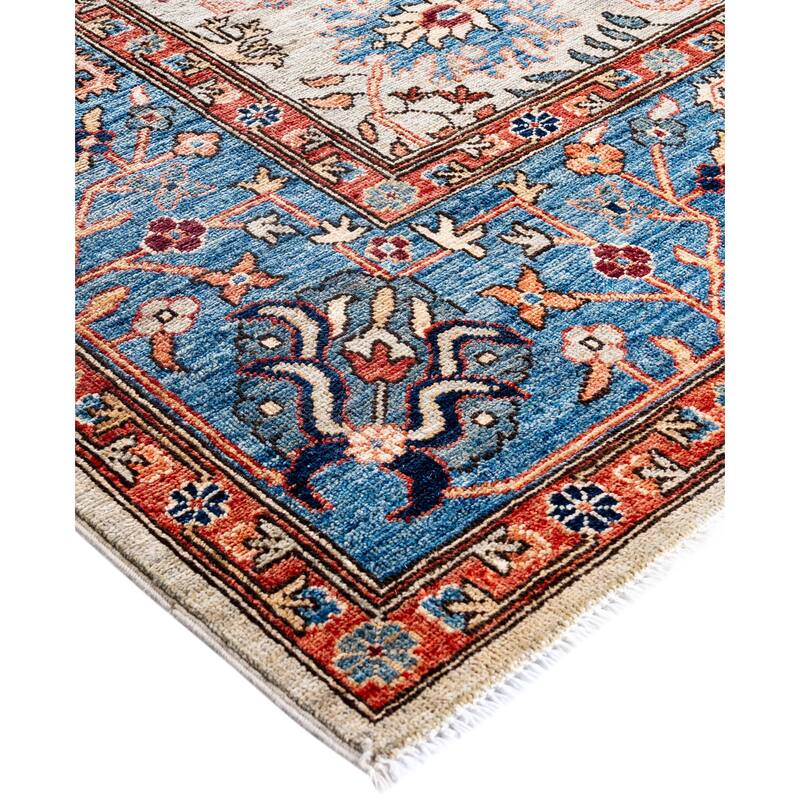Serapi One-of-a-Kind Hand-Knotted Area Rug - Gray - 9' 2" x 11' 11"