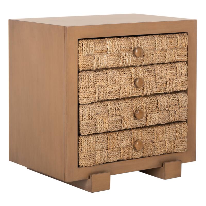 SAFAVIEH Couture Thuraya Woven Wood Nightstand