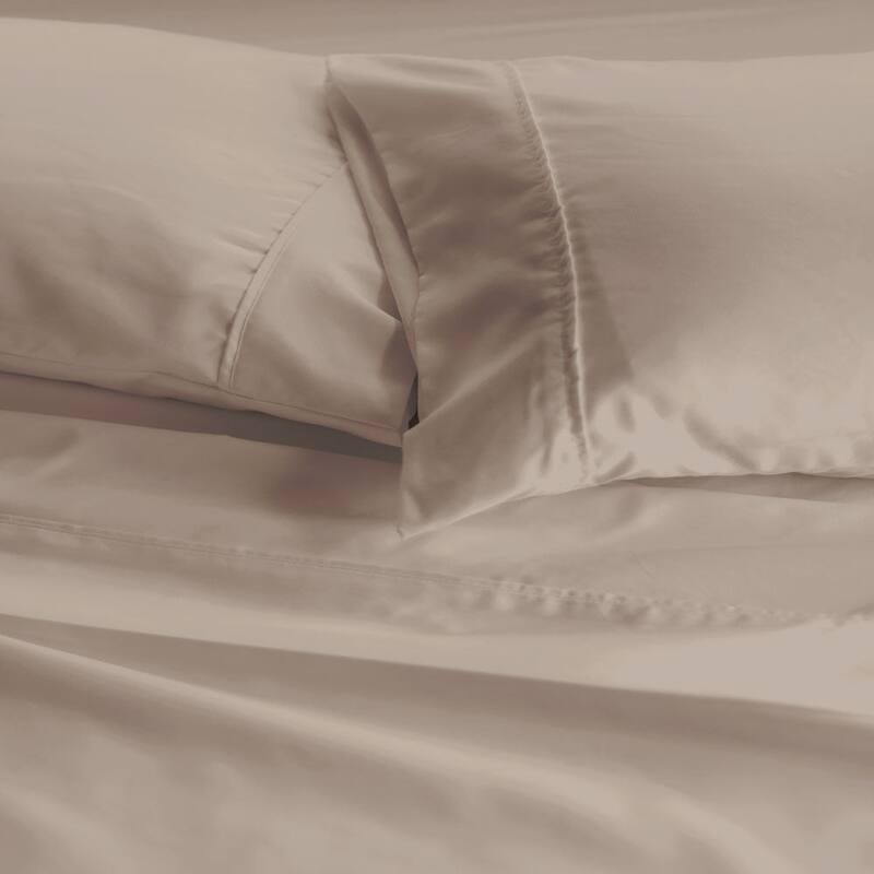 Jennifer Adams Eternal Collection 2pc. Pillowcase Set - King - Taupe