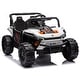 preview thumbnail 41 of 98, 24V Kids Ride-On Car with Bluetooth, Remote Control, Music, and Rear Storage Compartment White